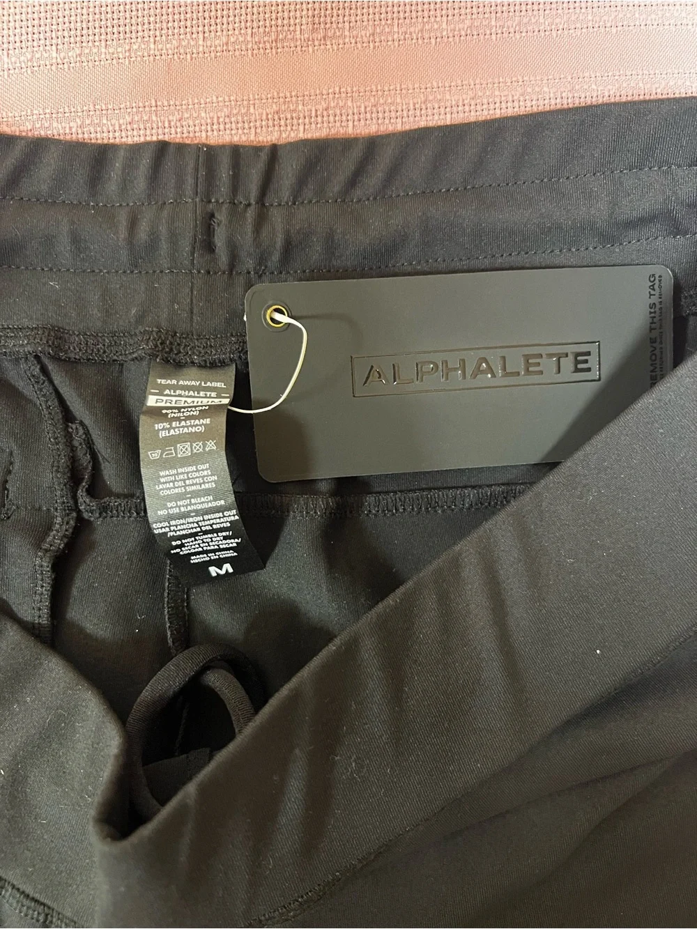 Alphalete LDB MORE 1502 Black Athletic Shorts